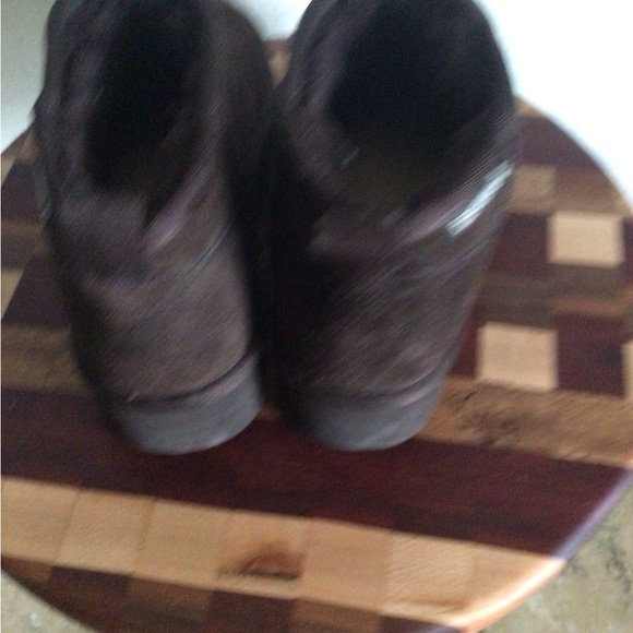 Bearpaw Shortie Chocolate Brown Cow Suede Wool Blend Ankle Gorpcore Boots 7 - Picture 6 of 12